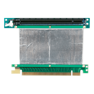 DD-766R-C5-02, PCIe x16 to PCIe x16 Reversed Riser Card with 5cm Ribbon Cable
