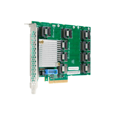DL580 Gen10, SAS 12Gb/s, 24-Port, PCIe 3.0 x8, Expander Card Kit with Cables