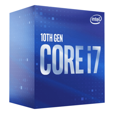 Core™ i7-10700 8-Core 2.9 - 4.8GHz Turbo, LGA 1200, 65W TDP, Retail Processor