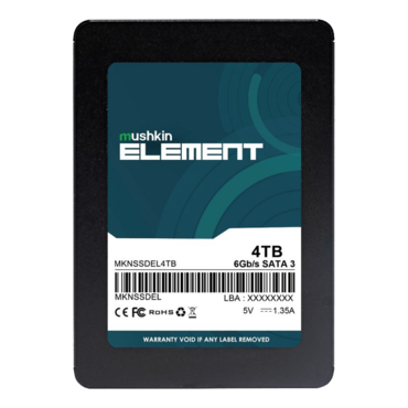 4TB Element 7 mm, 500 / 435 MB/s, 3D TLC NAND, SATA 6Gb/s, 2.5&quot; SSD