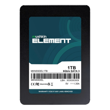 1TB Element 7 mm, 500 / 450 MB/s, 3D TLC NAND, SATA 6Gb/s, 2.5&quot; SSD