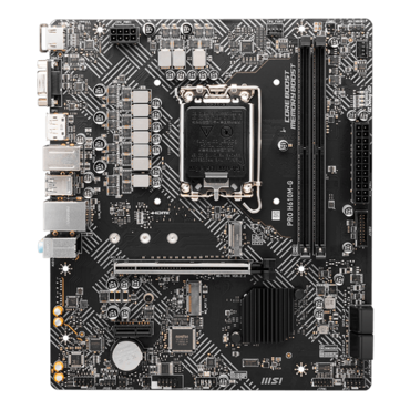 PRO H610M-G DDR5, Intel® H610 Chipset, LGA 1700, microATX Motherboard