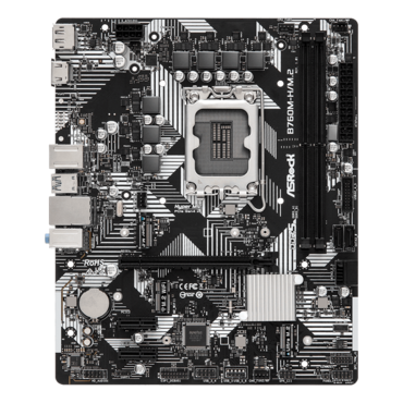 B760M-H/M.2, Intel® B760 Chipset, LGA 1700, microATX Motherboard