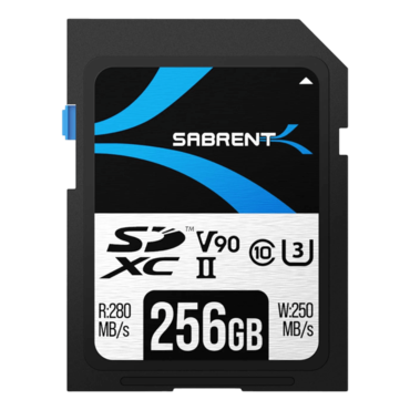 256GB V90 UHS-II SD Card 280 / 250MB/s SD Memory Card