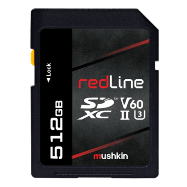 512GB Redline, 280 / 150 MB/s, CFX Type B, Memory Card