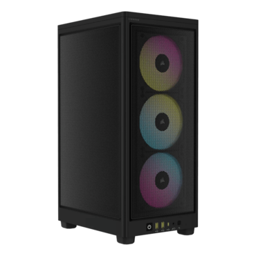 2000D RGB AIRFLOW, Mesh Panel, No PSU, Mini-ITX, Black, Mini Tower Case