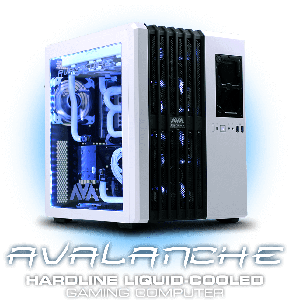 Liquid Cooled Gaming Computer Water Cooled Computer Avadirect 8803