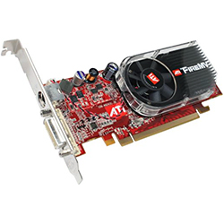 ATI FireMV™ 2250, 256MB GDDR2, PCIe x16, 2xDVI+S-Video, Low-Profile, Retail