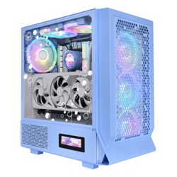 Blissful Hydrangea Blue Custom Gaming PC (B760)