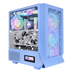 Blissful Hydrangea Blue Custom Gaming PC (B650)