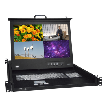 Rackmount KVM Drawer with HDMI Multiviewer & USB KVM Switch