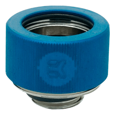 EK-HDC Fitting 16mm (5/8&quot;) G1/4 - Blue