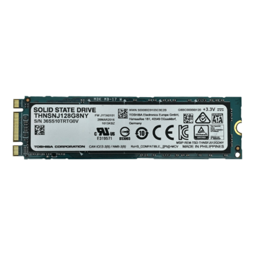 128GB HG6, 534 / 316 MB/s, MLC NAND, SATA 6Gb/s, M.2 2280 SSD