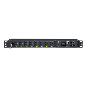 PDU41001, 8 Outlets, 12-ft cord, Black, Power Distribution Unit