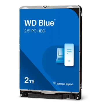 2TB Blue WD20SPZX, 5400 RPM, SATA 6Gb/s, 128MB cache, 2.5&quot; HDD