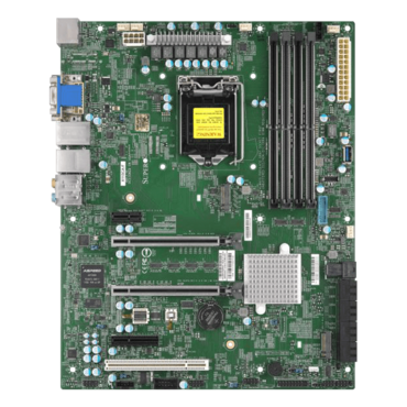 X11SCA-F, Intel C246, LGA 1151, DDR4-2666 64GB UDIMM / 4, HDMI, M.2 / 2, GbLAN / 2, ATX Retail