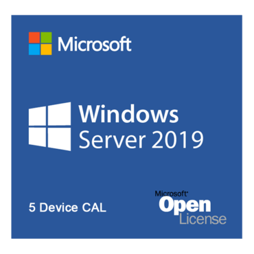 Windows Server 2019 - License, 5 Device CAL