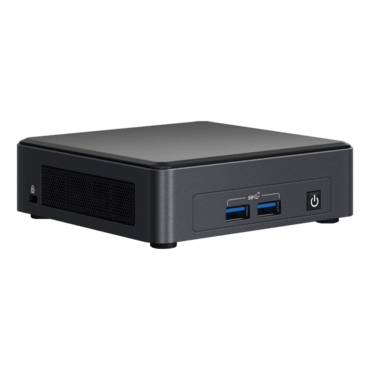 NUC 11 Pro Kit NUC11TNKi3, Intel® Core™ i3-1115G4, 2x DDR4 SO-DIMM, M.2, Intel® UHD Graphics, No Cord, Mini PC Barebone