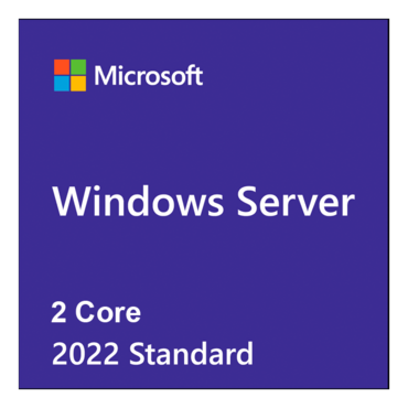 Microsoft Windows Server 2022 Standard Additional License - 2 Core - APOS Add-on after initial purchase (no media, no key)