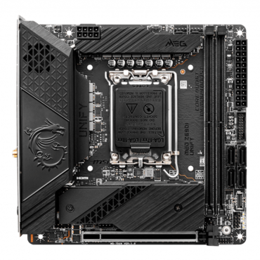 MEG Z690I UNIFY, Intel® Z690 Chipset, LGA 1700, Thunderbolt™ 4, Mini-ITX Motherboard