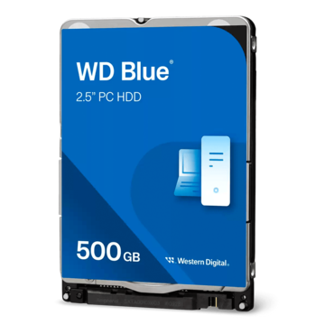 500GB Blue WD5000LPZX, 5400 RPM, SATA 6Gb/s, 128MB cache, 2.5&quot; HDD