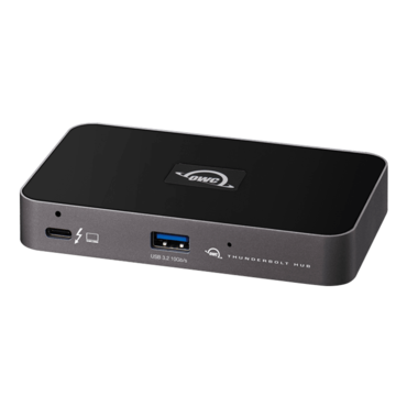 OWC Thunderbolt Hub, 3 x Thunderbolt 4 (60 W), 1 x USB 3.1 / USB 3.2 Gen 2 Type-A