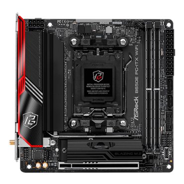 B650E PG-ITX WiFi, AMD B650 Chipset, AM5, Mini-ITX Motherboard