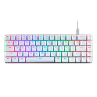 ROG Falchion Ace, Per Key RGB, ROG NX Brown, Wired, White, Mechanical Gaming Keyboard