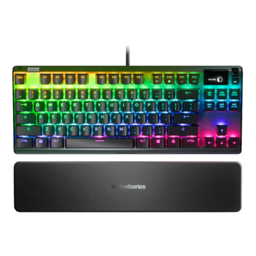 Apex Pro TKL, Per Key RGB, OmniPoint 2.0, Wired, Black, Mechanical Gaming Keyboard