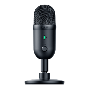 Seiren V2 X, Anti-Vibration, 25 mm Condenser, Black, Gaming Microphone