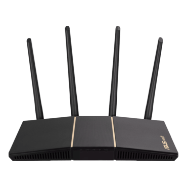 RT-AX57 AX3000, IEEE 802.11ax, Dual-Band 2.4 / 5GHz, 574 / 2402 Mbps, 4xRJ45, Wireless Router