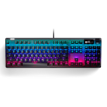 Apex Pro, Per Key RGB, OptiPoint 2.0, Wired, Black, Mechanical Gaming Keyboard