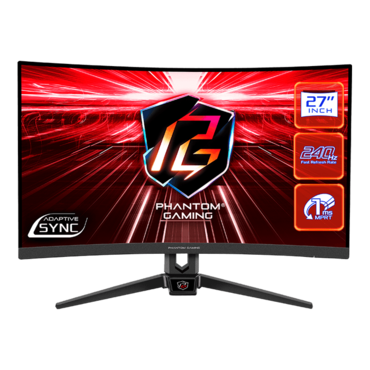 PG27F15RS1A, Curved, 27&quot; VA, 1920 x 1080 (FHD), 1 ms, 240Hz, Gaming Monitor