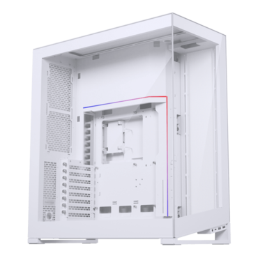 NV7, Tempered Glass, No PSU, E-ATX, Matte White, Full Tower Case