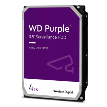 4TB Purple WD43PURZ, CMR, 5400 RPM, SATA 6Gb/s, 256MB cache, 3.5&quot; HDD