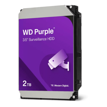 2TB Purple WD23PURZ, 5400 RPM, SATA 6Gb/s, 64MB cache, 3.5&quot; HDD