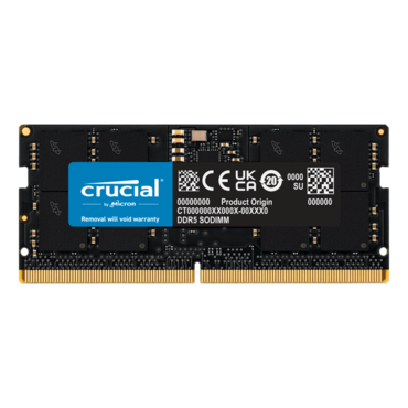 48GB CT48G56C46S5 DDR5 5600MT/s, CL46, SO-DIMM Memory