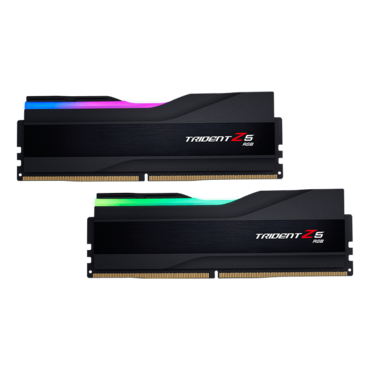 96GB (2 x 48GB) Trident Z5 RGB DDR5 6400MT/s, CL32, Black, RGB LED, DIMM Memory - TAA Compliant