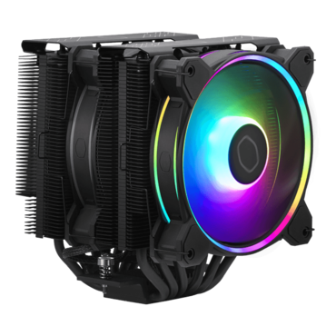 Hyper 622 Halo Black, 157mm Height, 150W TDP, Aluminum CPU Cooler