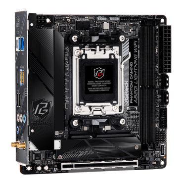 ASRock A620I Lightning WiFi AMD Chipset AM5 Mini-ITX Motherboard