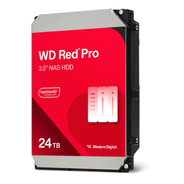 24TB Red Pro WD240KFGX, 7200 RPM, SATA 6Gb/s, 512MB cache, 3.5&quot; HDD