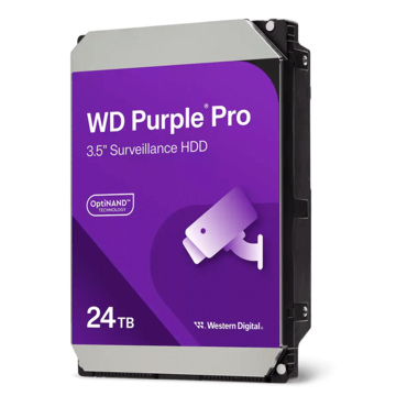 24TB Purple Pro WD240PURP, 7200 RPM, SATA 6Gb/s, 512MB cache, 3.5&quot; HDD