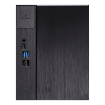 DeskMeet X600W - TAA Compliant, Intel® X600 Chipset, 4x DDR4 DIMM Memory, 2x M.2 SSD, 2x 2.5&quot; HDD/SSD, 500W PSU, Mini Cube PC Barebone