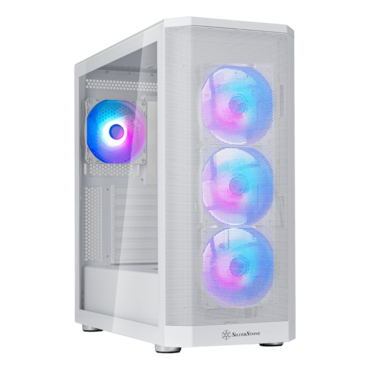 FARA 514X, Tempered Glass, No PSU, ATX, White, Mid Tower Case