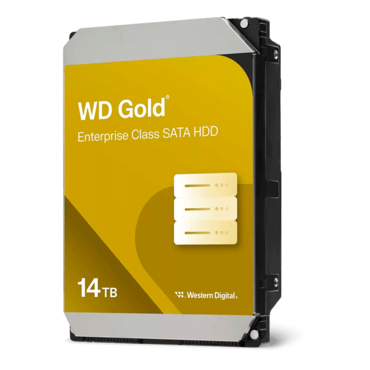 14TB Gold WD142KRYZ, 7200 RPM, SATA 6Gb/s, 512e, 512MB cache, 3.5&quot; HDD