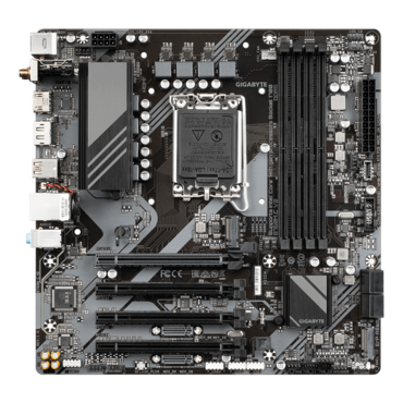 B760M C V2, Intel® B760 Chipset, LGA 1700, microATX Motherboard