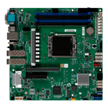 D3052 (D3052GB2N-25G), AMD B650, AM5, DDR5-5200 192GB ECC/non-ECC UDIMM / 4, HDMI, M.2, USB 3.2 Gen1 / 4, 25GbLAN / 2, microATX Retail