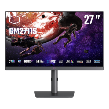 GM2711S, DisplayHDR™ 400, 27&quot; IPS, 2560 x 1440 (QHD), 0.5 ms, 180Hz, Gaming Monitor