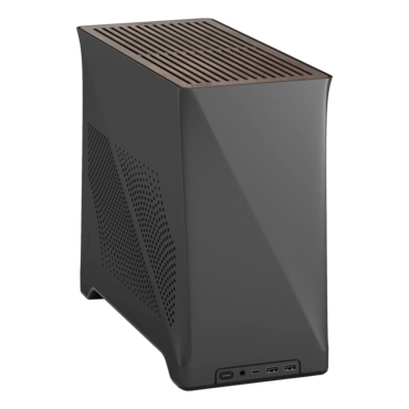 Era 2, No PSU, Mini-ITX, Charcoal Gray, Mini Tower Case