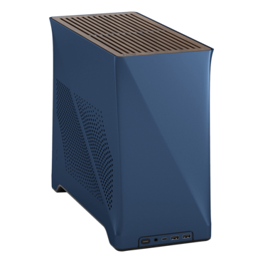 Era 2, No PSU, Mini-ITX, Midnight Blue, Mini Tower Case